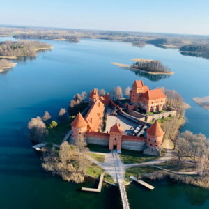 Privatus skrydis oro balionu Trakuose